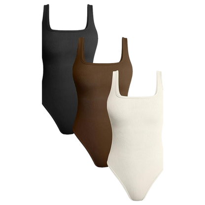 Seamless Sculpt Bodysuit Set (3 Piece)