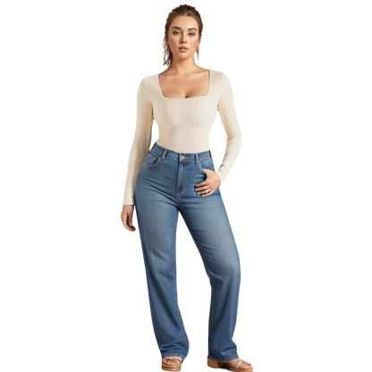 Long Sleeve Shaping Bodysuit